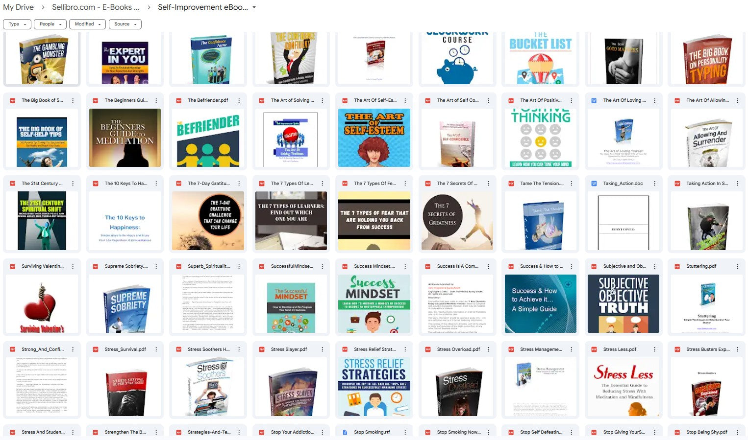 250+ SELF-IMPROVEMENT E-BOOKS PACK FOR RESELL